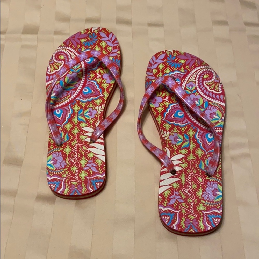 Vera Bradley flip flops